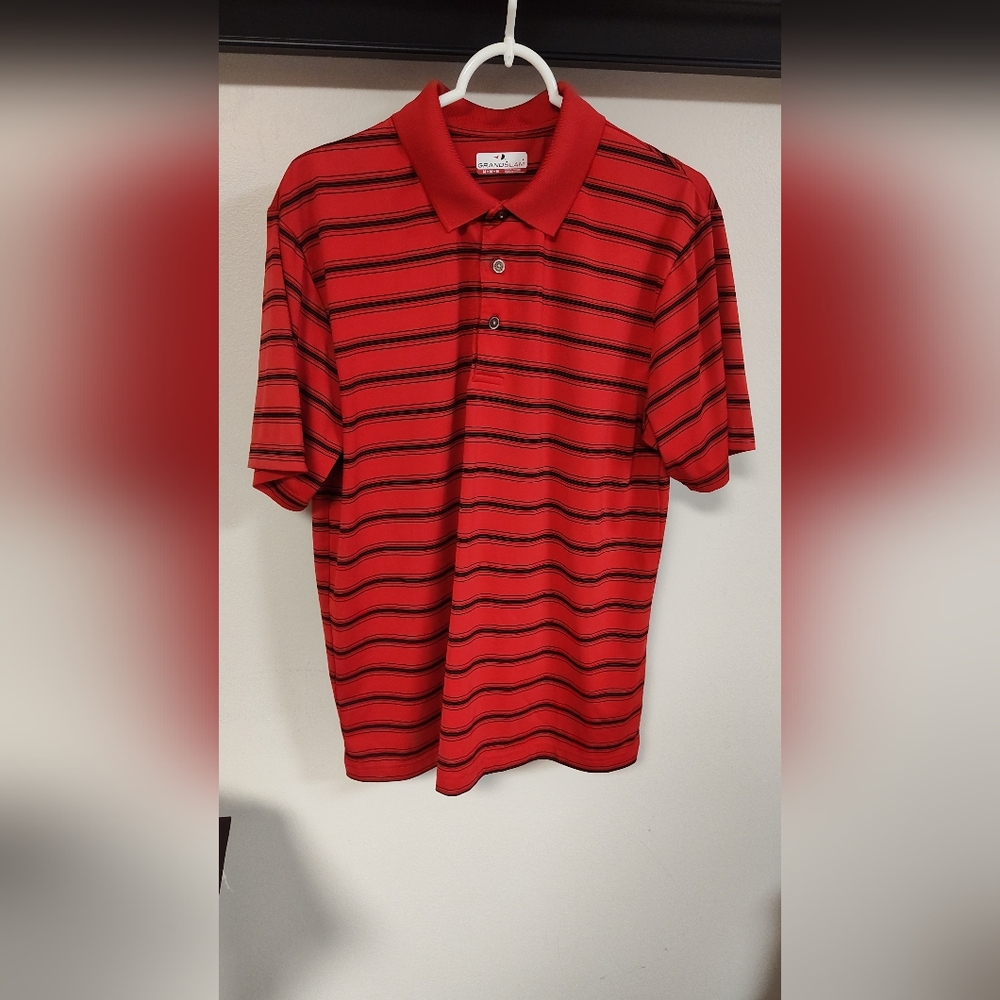 Men's Polo Shirt - Grand Slam - Size Medium - Excellent Condition - Picture 2 of 4